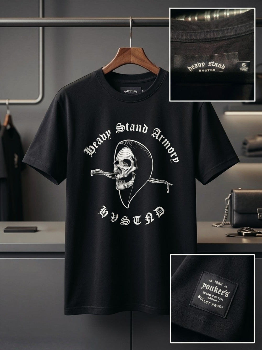 Armory Black Graphic Tee